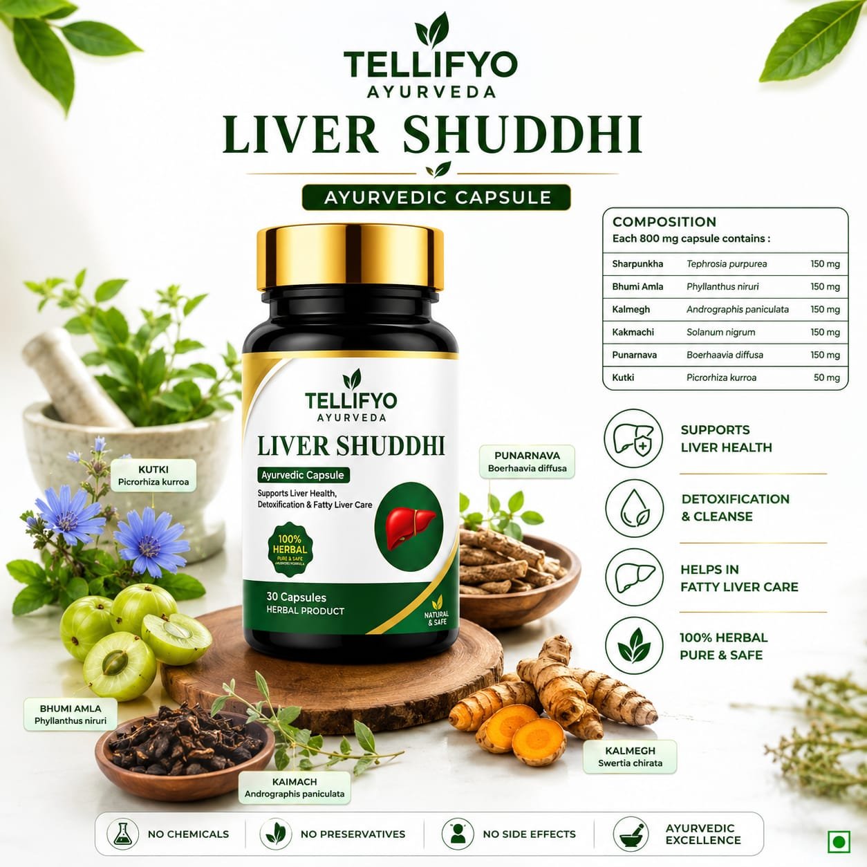 Tellifyo Liver Shuddhi Capsules
